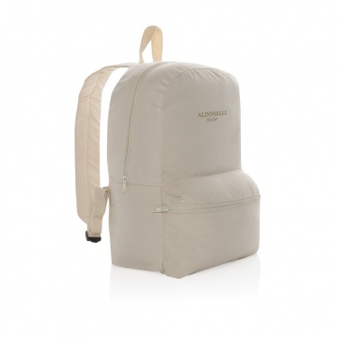 Logo trade promotional product photo of: Impact Aware™ 285 gsm rcanvas backpack undyed