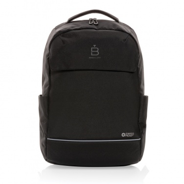Logotrade promotional item image of: Swiss Peak Brooke AWARE™ RPET daily 15.6" laptop backpack
