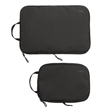 Logo trade advertising product photo of: Swiss Peak Ridge AWARE™ RPET compression travel cubes 2pc