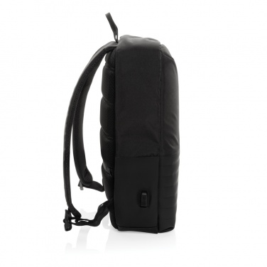 Logotrade business gifts photo of: Swiss Peak AWARE™ RFID anti-theft 15.6'' laptop backpack