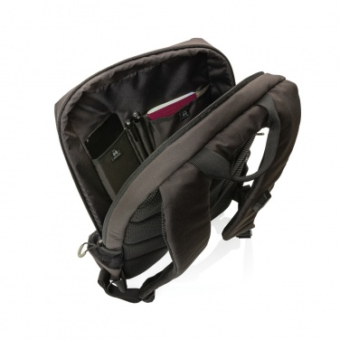 Logo trade promotional merchandise photo of: Impact AWARE™ Lima 15.6' RFID laptop backpack