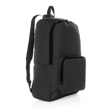 Logo trade business gift photo of: Dillon AWARE™ RPET foldable classic backpack