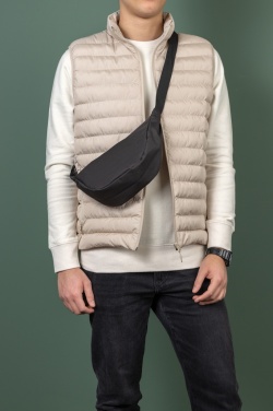 Logo trade business gift photo of: Crescent AWARE™ RPET half moon sling bag