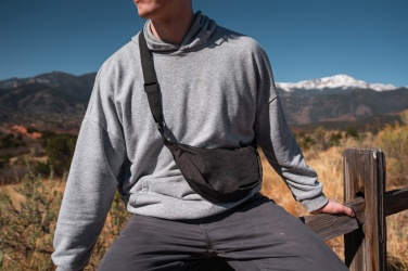 Logo trade promotional giveaway photo of: Crescent AWARE™ RPET half moon sling bag