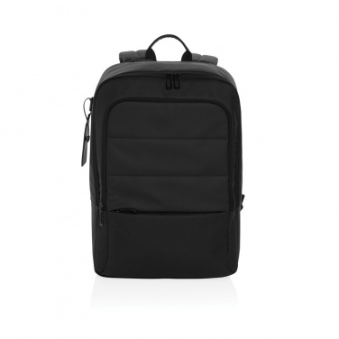 Logotrade promotional giveaway image of: Armond AWARE™ RPET 15.6 inch deluxe laptop backpack