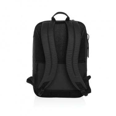 Logo trade promotional products picture of: Armond AWARE™ RPET 15.6 inch deluxe laptop backpack