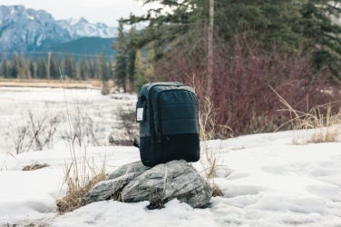 Logotrade corporate gift image of: Armond AWARE™ RPET 15.6 inch deluxe laptop backpack