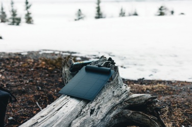 Logotrade promotional giveaways photo of: Pedro AWARE™ RPET deluxe backpack with 5W solar panel