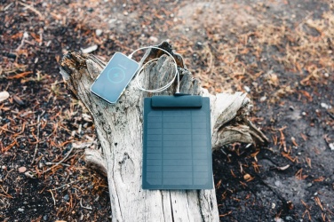Logotrade promotional giveaways photo of: Pedro AWARE™ RPET deluxe backpack with 5W solar panel