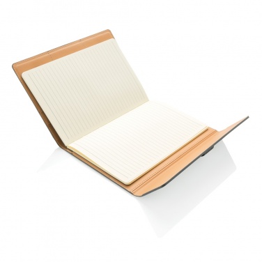 Logo trade promotional giveaways image of: A5 Deluxe design notebook cover