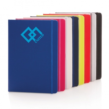 Logo trade promotional giveaways image of: Classic hardcover notebook A5