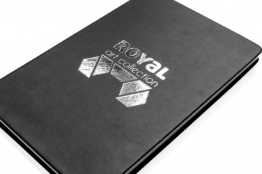 Logo trade corporate gift photo of: Deluxe hardcover PU A5 notebook