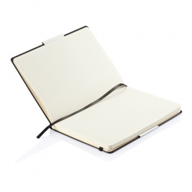 Logotrade promotional giveaway picture of: Deluxe hardcover A5 notebook