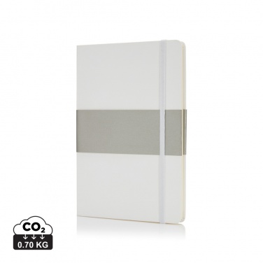 Logotrade promotional merchandise photo of: Deluxe hardcover A5 notebook