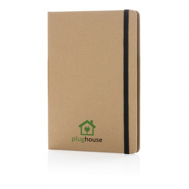 Logotrade promotional merchandise picture of: A5 kraft notebook