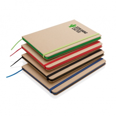 Logo trade promotional gifts picture of: A5 kraft notebook