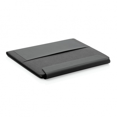 Logo trade promotional item photo of: Fiko 5W wireless charging portfolio A4 with powerbank