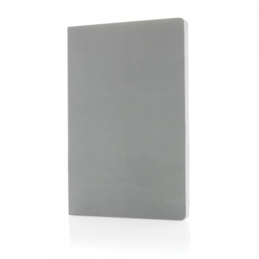 Logo trade promotional products image of: Impact softcover stone paper notebook A5
