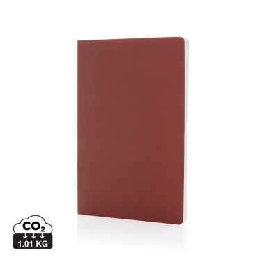 Logo trade promotional gifts picture of: Impact softcover stone paper notebook A5