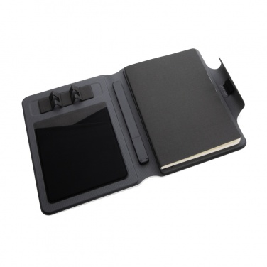 Logo trade promotional products image of: Artic Magnetic 10W wireless charging A5 notebook