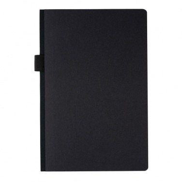 Logo trade promotional giveaways image of: A5 deluxe kraft hardcover notebook