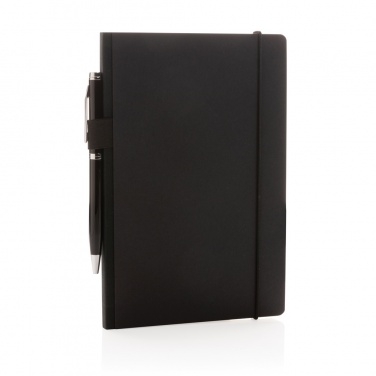 Logotrade promotional product image of: A5 deluxe kraft hardcover notebook