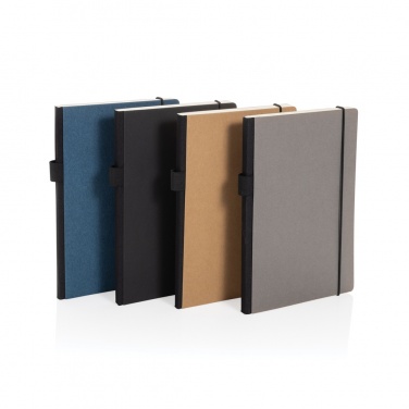 Logotrade promotional product picture of: A5 deluxe kraft hardcover notebook