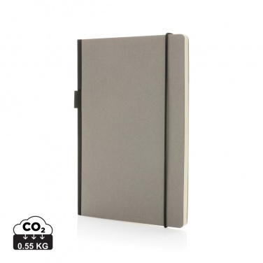 Logo trade promotional gifts image of: A5 deluxe kraft hardcover notebook