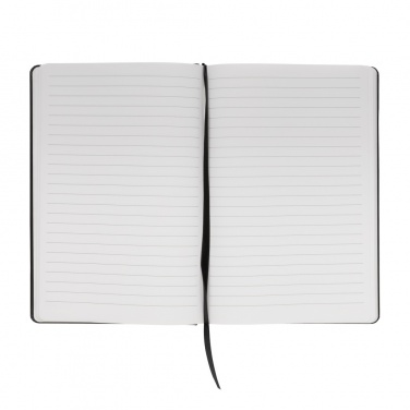 Logo trade business gifts image of: A5 Impact stone paper hardcover notebook