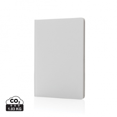Logo trade promotional giveaway photo of: A5 Impact stone paper hardcover notebook