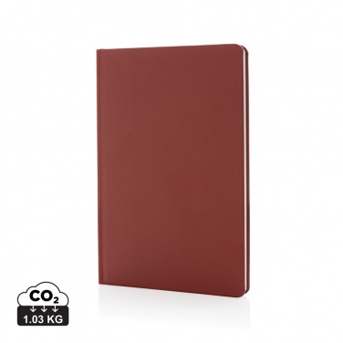 Logotrade promotional giveaway image of: A5 Impact stone paper hardcover notebook