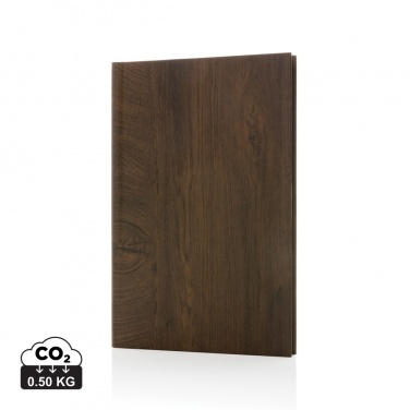 Logotrade promotional gifts photo of: Kavana wood print A5 notebook
