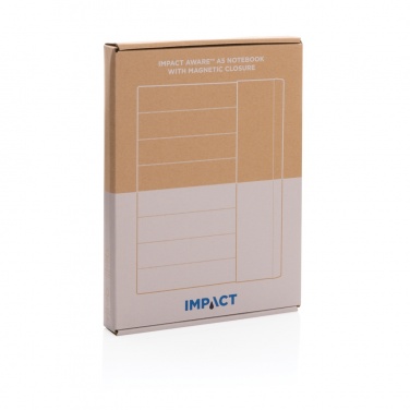 Logotrade promotional gift picture of: Impact Aware™ A5 notebook with magnetic closure