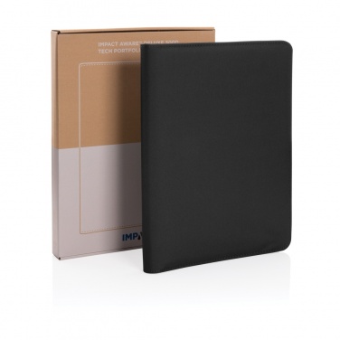 Logotrade corporate gifts photo of: Impact Aware™ deluxe 300D tech portfolio with zipper