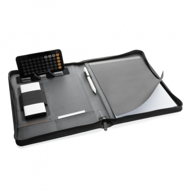 Logo trade corporate gifts picture of: RCS rPU deluxe tech portfolio with zipper