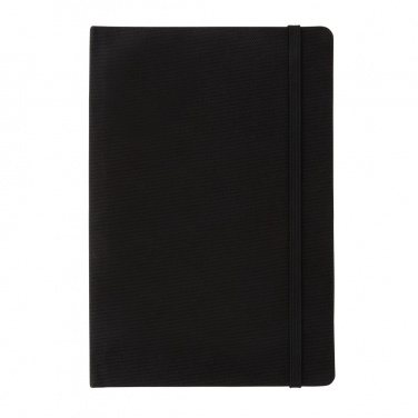 Logo trade business gifts image of: GRS certified RPET A5 notebook