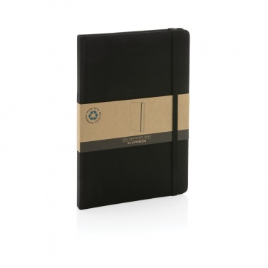 Logo trade promotional items image of: GRS certified RPET A5 notebook
