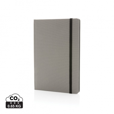Logo trade promotional giveaways image of: GRS certified RPET A5 notebook