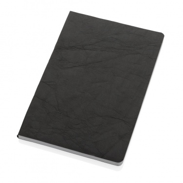 Logotrade promotional gift image of: Salton A5 GRS certified recycled paper notebook