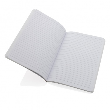 Logo trade promotional gifts picture of: Salton A5 GRS certified recycled paper notebook