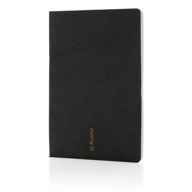 Logotrade promotional gift picture of: Salton A5 GRS certified recycled paper notebook