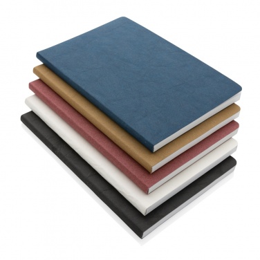 Logotrade promotional product picture of: Salton A5 GRS certified recycled paper notebook