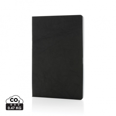 Logo trade promotional gifts picture of: Salton A5 GRS certified recycled paper notebook