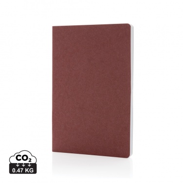 Logotrade promotional items photo of: Salton A5 GRS certified recycled paper notebook
