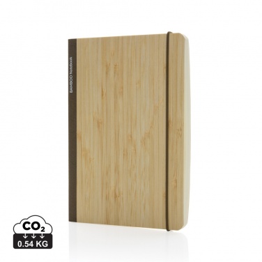 Logotrade promotional items photo of: Scribe bamboo A5 Notebook