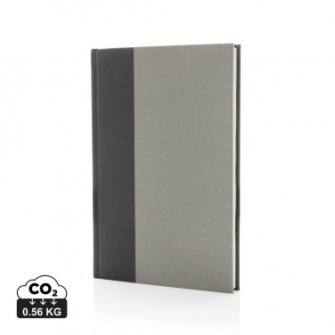 Logotrade advertising product picture of: Words GRS certified RPET & Kraft A5 notebook
