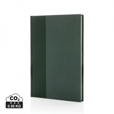 Logo trade promotional items picture of: Words GRS certified RPET & Kraft A5 notebook