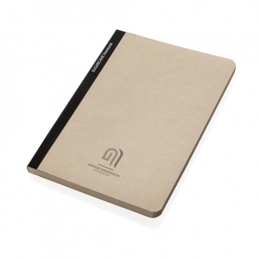 Logotrade promotional item picture of: Stylo Sugarcane paper A5 Notebook