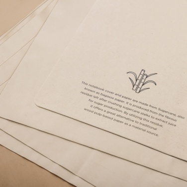 Logotrade promotional merchandise picture of: Stylo Sugarcane paper A5 Notebook