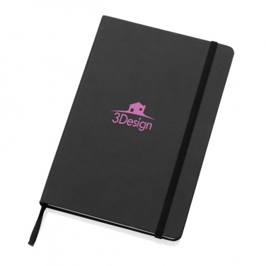 Logo trade business gift photo of: Craftstone A5 recycled kraft and stonepaper notebook